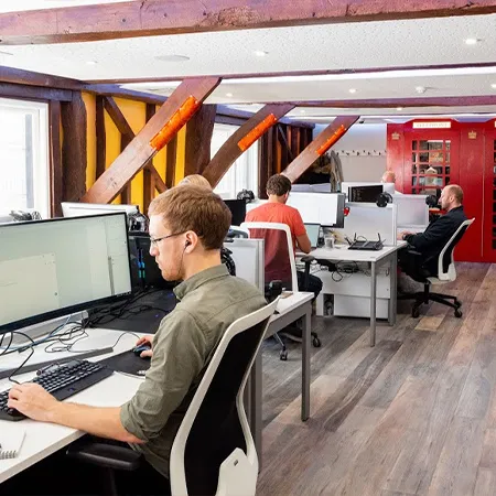 The Neige Marketing studio floor