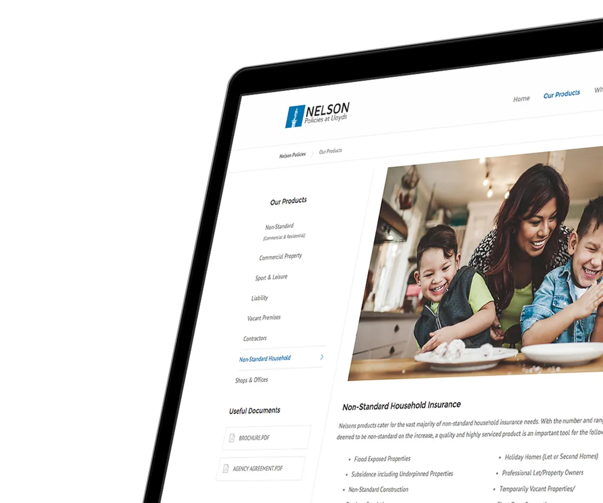The redesigned Nelson Policies website on a tablet