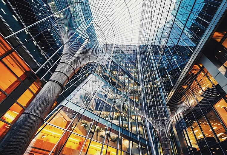 Commercial office towers, the market RP Associates works in