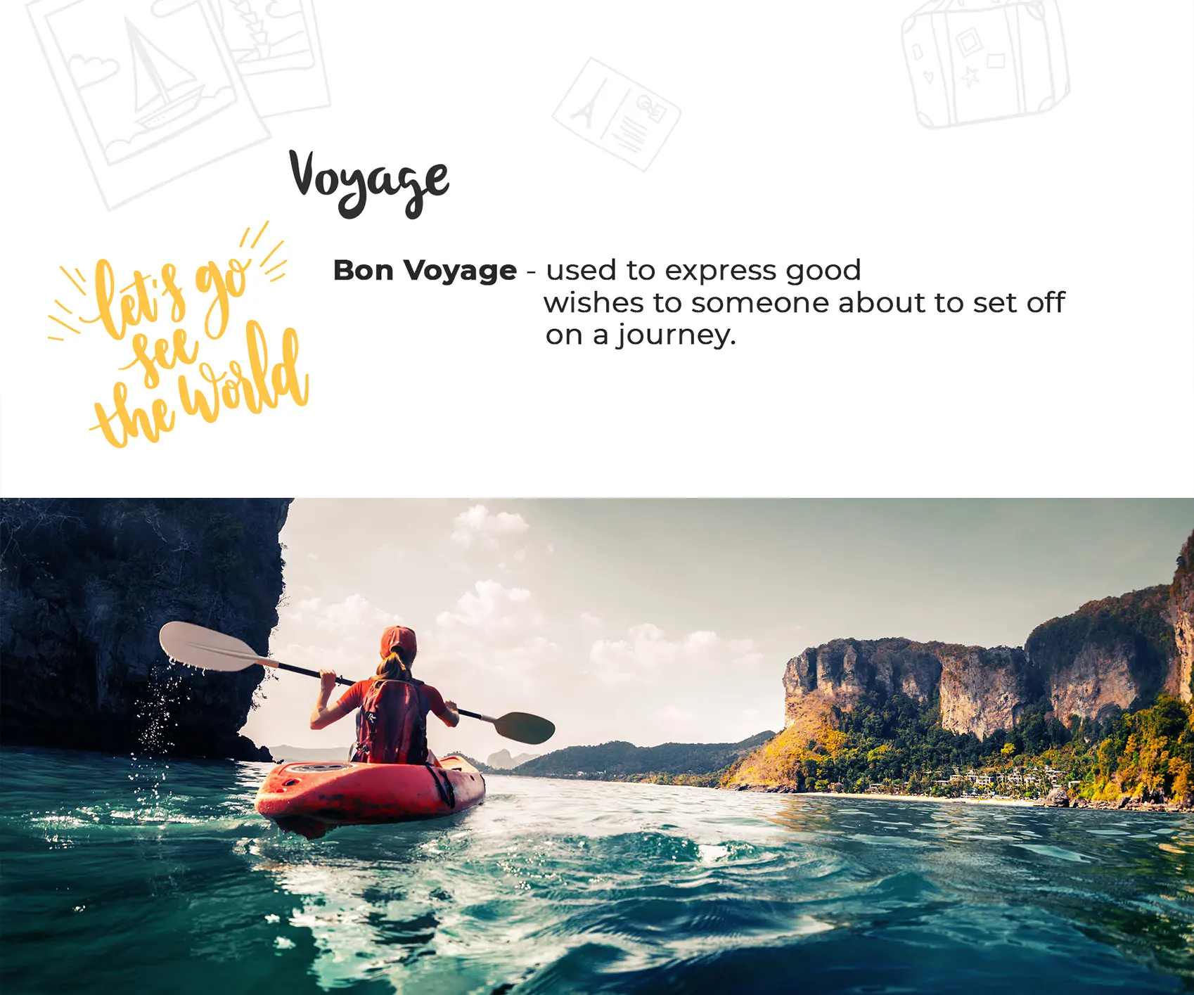 Voyage Travel brand guidelines and photography